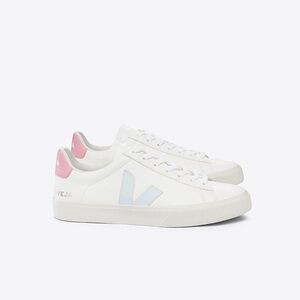 Veja Campo Chromefree Leather - White Ice Guimauve
